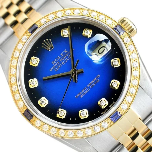 Fabulous Fake Rolex Datejust 16013 Caliber 3035 Automatic Movement 36mm Steel Case Mens/unisex Watch