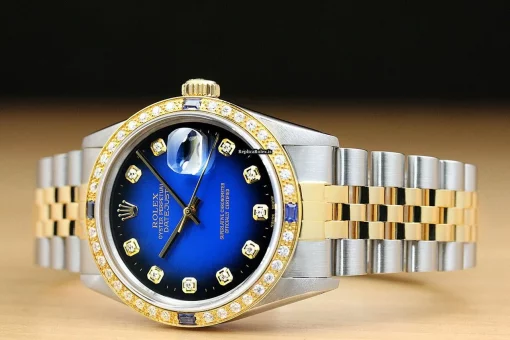 Fabulous Fake Rolex Datejust 16013 Caliber 3035 Automatic Movement 36mm Steel Case Mens/unisex Watch - Image 2