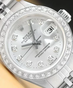 High Quality Fake Rolex Oyster Perpetual Lady Date 6916 Caliber 2030 Automatic Movement 26mm Steel Case Womens Watch