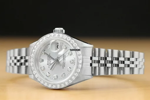 High Quality Fake Rolex Oyster Perpetual Lady Date 6916 Caliber 2030 Automatic Movement 26mm Steel Case Womens Watch - Image 2