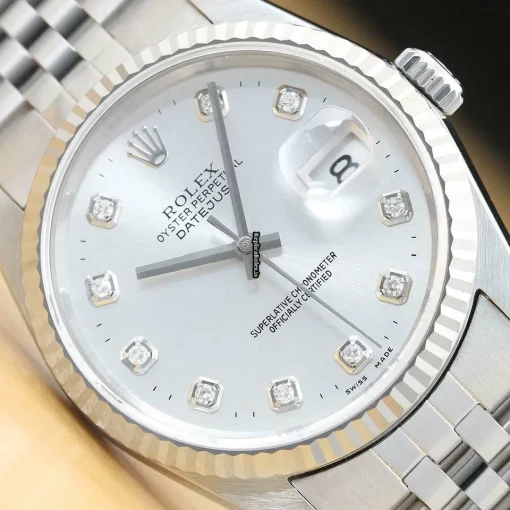 Amazing Fake Rolex Datejust 16234 Caliber 3135 Automatic Movement 36mm Steel Case Mens/unisex Watch