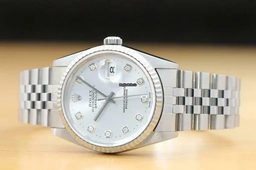 Amazing Fake Rolex Datejust 16234 Caliber 3135 Automatic Movement 36mm Steel Case Mens/unisex Watch - Image 3