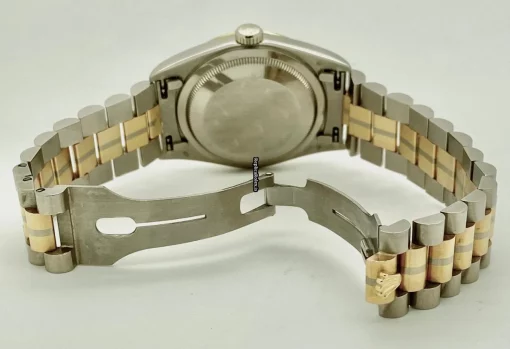 Offering Fake Rolex Day-date 36 18239b Caliber 3155 Automatic Movement 36mm White Gold Case Mens/unisex Watch - Image 6