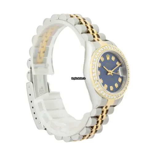 Terrific Replica Rolex Lady-datejust 69173 Caliber 2135 Automatic Movement 26mm Gold/steel Case Womens Watch - Image 6