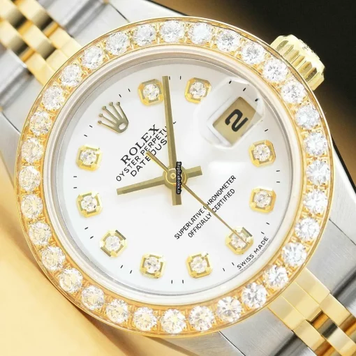 Amazing Replica Rolex Lady-datejust 69173 Caliber 2135 Automatic Movement 26mm Steel Case Womens Watch