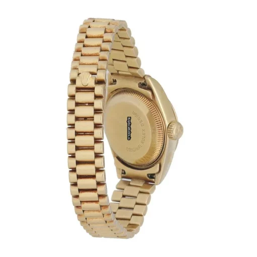 Fantastic Clone Rolex Lady-datejust 69178 Automatic Movement 26mm Yellow Gold Case Womens Watch - Image 4