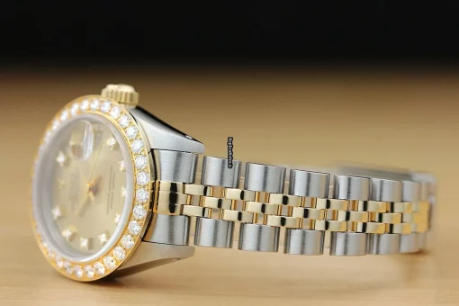 Fine Replica Rolex Lady-datejust 69173 Caliber 2135 Automatic Movement 26mm Steel Case Womens Watch - Image 4