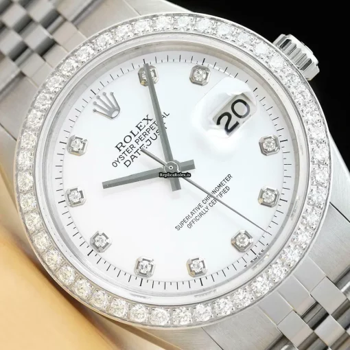 Offering Replica Rolex Datejust 1601 Caliber 1570 Automatic Movement 36mm Steel Case Mens/unisex Watch