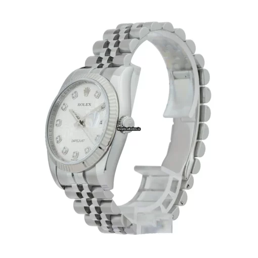 Aaa Replica Rolex Datejust 116234-0084 Automatic Movement 36mm Gold/steel Case Mens/unisex Watch - Image 2
