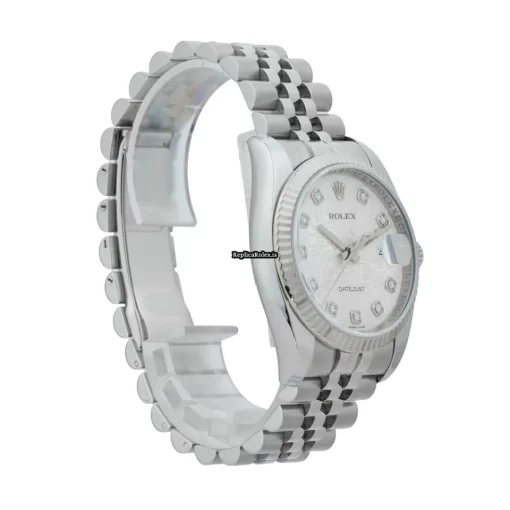 Aaa Replica Rolex Datejust 116234-0084 Automatic Movement 36mm Gold/steel Case Mens/unisex Watch - Image 6