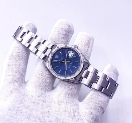 Suitable Fake Rolex Oyster Perpetual Date 15210 Caliber 3135 Automatic Movement 34mm Steel Case Mens/unisex Watch