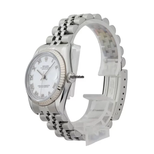 Well Made Replica Rolex Lady-datejust 68274 Caliber 2135 Automatic Movement 31x30mm Steel Case Womens Watch - Image 2