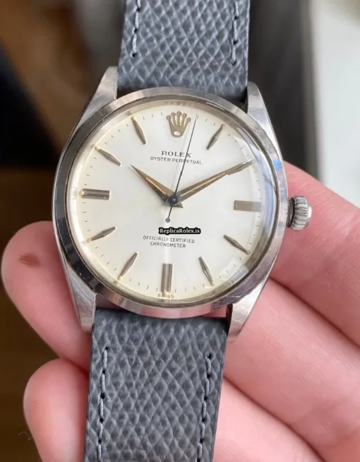 Great Replica Rolex Oyster Perpetual 6564 Caliber 1030 Automatic Movement 34mm Steel Case Mens/unisex Watch - Image 5