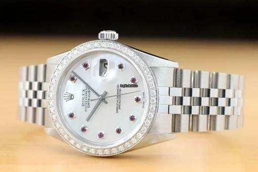 Exquisite Fake Rolex Datejust 16014 Caliber 3035 Automatic Movement 36mm Steel Case Mens/unisex Watch - Image 2
