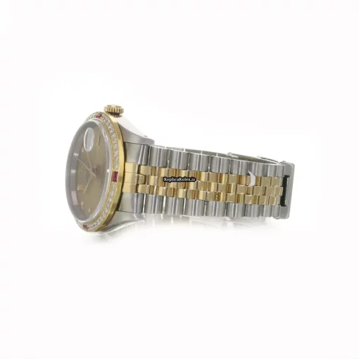 Best Fake Rolex Datejust 16233 Caliber 3135 Automatic Movement 36mm Gold/steel Case Mens/unisex Watch - Image 4