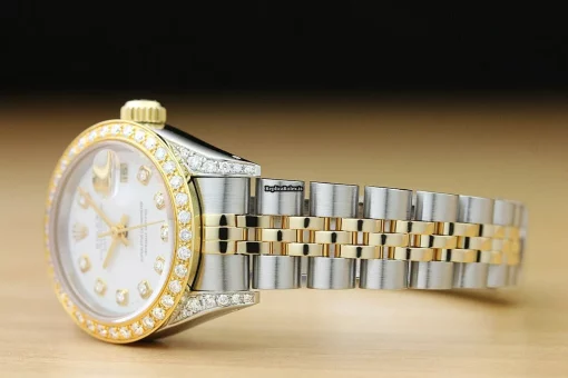 Lovely Fake Rolex Lady-datejust 69173 Caliber 2135 Automatic Movement 26mm Steel Case Womens Watch - Image 4