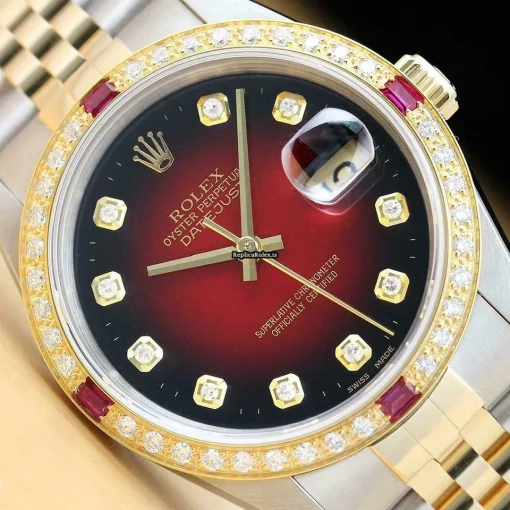 Beautiful Copy Rolex Datejust 16233 Caliber 3135 Automatic Movement 36mm Steel Case Mens/unisex Watch