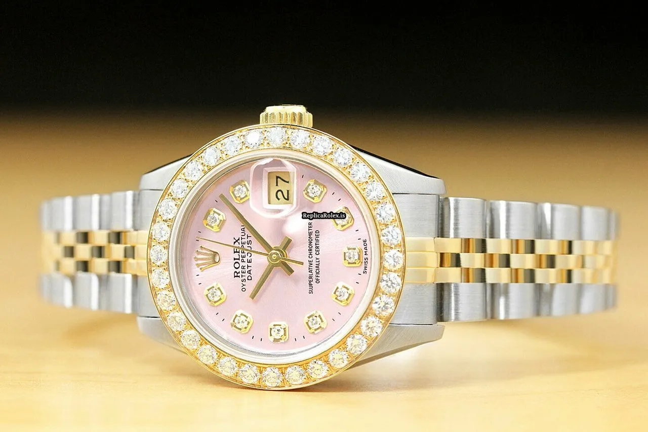 Mind-boggling Replica Rolex Lady-datejust 69173 Caliber 2135 Automatic Movement 26mm Steel Case Womens Watch - Image 3