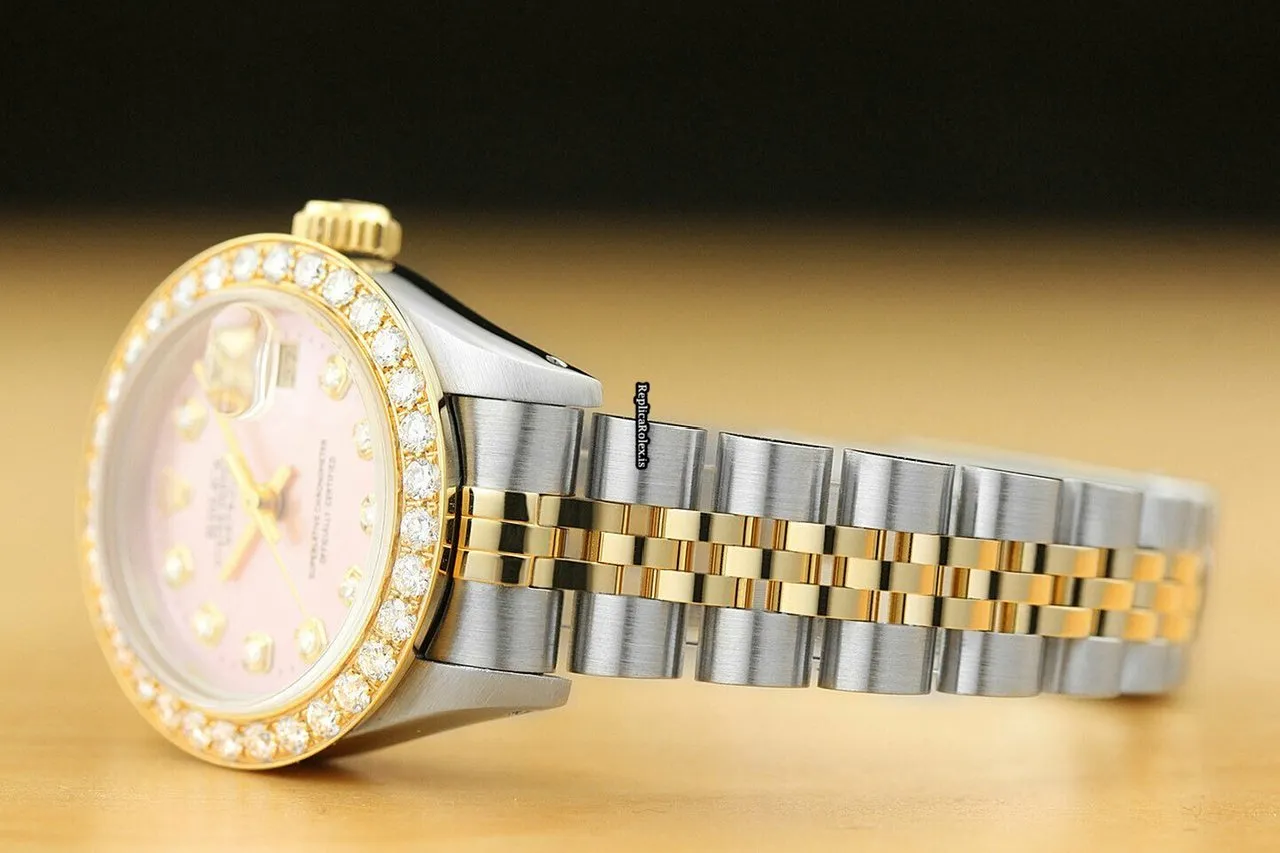 Mind-boggling Replica Rolex Lady-datejust 69173 Caliber 2135 Automatic Movement 26mm Steel Case Womens Watch - Image 4