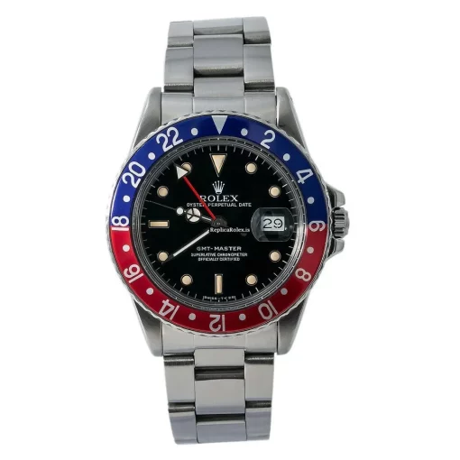 Durable Replica Rolex Gmt-master 16750 Automatic Movement 42x40mm Steel Case Mens/unisex Watch