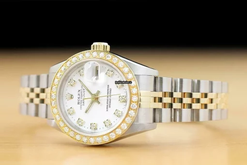Wonderful Replica Rolex Lady-datejust 69173 Caliber 2135 Automatic Movement 26mm Steel Case Womens Watch - Image 2