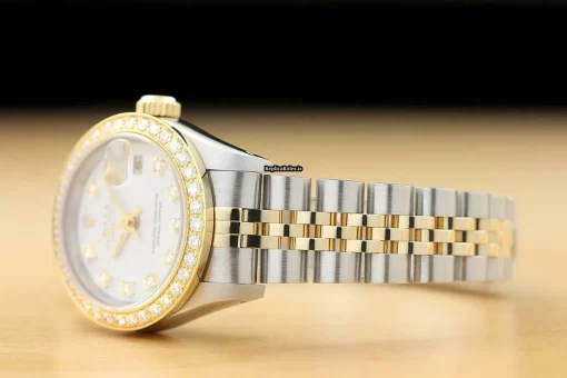 Wonderful Replica Rolex Lady-datejust 69173 Caliber 2135 Automatic Movement 26mm Steel Case Womens Watch - Image 4