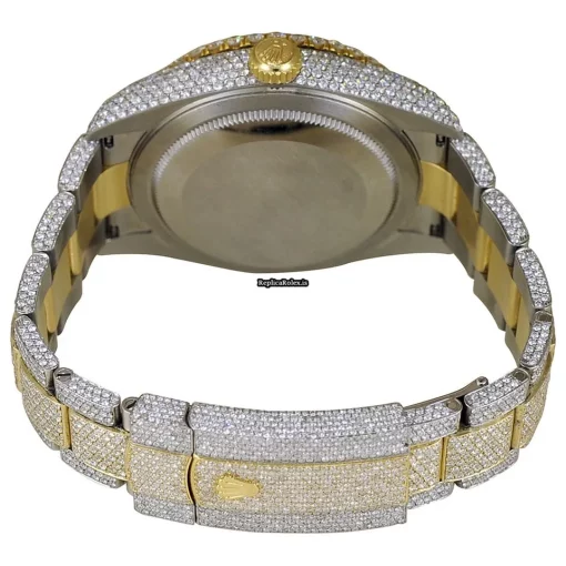 Nice Replica Rolex Sky-dweller 326933 Caliber 9001 Automatic Movement 42mm Gold/steel Case Mens/unisex Watch - Image 3