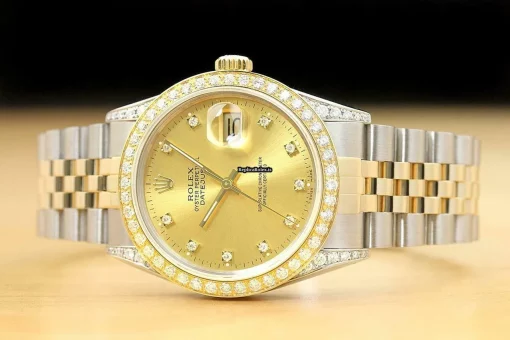 Discount Fake Rolex Datejust 16013 Caliber 3035 Automatic Movement 36mm Steel Case Mens/unisex Watch - Image 3