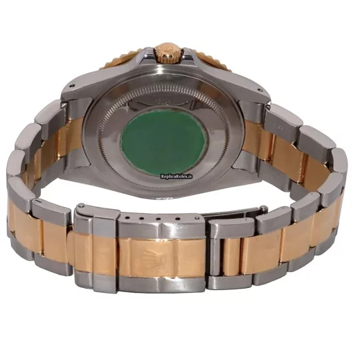 Cool Fake Rolex Gmt-master II 16713 Caliber 3185 Automatic Movement 40mm Gold/steel Case Mens/unisex Watch - Image 8