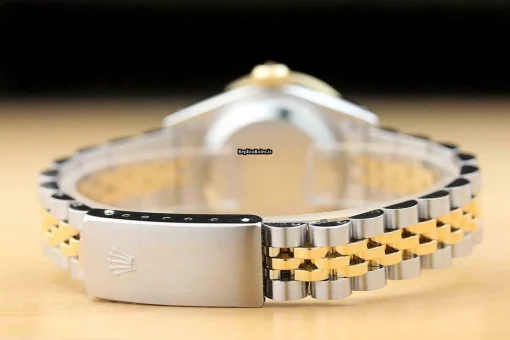 Durable Replica Rolex Lady-datejust 69173 Caliber 2135 Automatic Movement 26mm Steel Case Womens Watch - Image 6