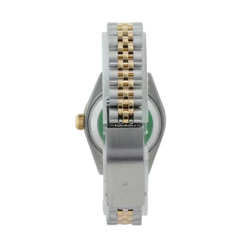 Fabulous Replica Rolex Lady-datejust 69173 Caliber 2135 Automatic Movement 26mm Gold/steel Case Womens Watch - Image 4