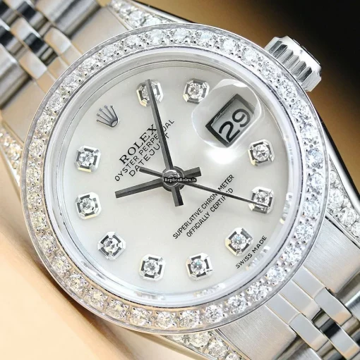 Fantastic Fake Rolex Lady-datejust 6917 Caliber 2030 Automatic Movement 26mm Steel Case Womens Watch
