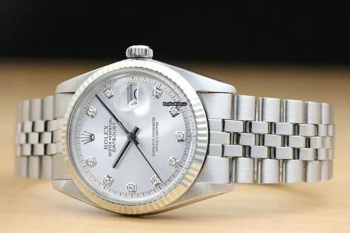 Incredible Fake Rolex Datejust 1601 Caliber 1570 Automatic Movement 36mm Steel Case Mens/unisex Watch - Image 2
