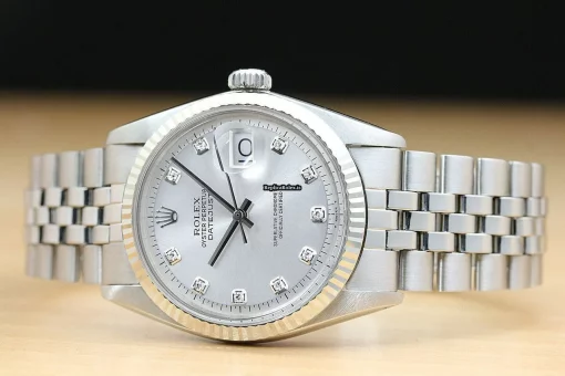 Incredible Fake Rolex Datejust 1601 Caliber 1570 Automatic Movement 36mm Steel Case Mens/unisex Watch - Image 3