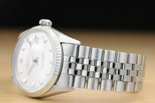 Incredible Fake Rolex Datejust 1601 Caliber 1570 Automatic Movement 36mm Steel Case Mens/unisex Watch - Image 4