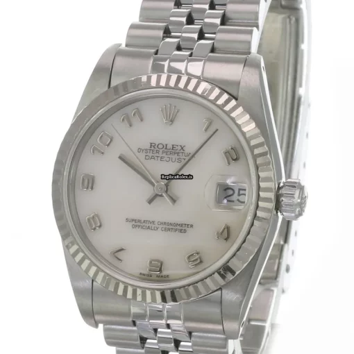 Mind-boggling Replica Rolex Lady-datejust 68274 Caliber 2135 Automatic Movement 31x30mm Steel Case Womens Watch - Image 2