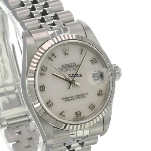 Mind-boggling Replica Rolex Lady-datejust 68274 Caliber 2135 Automatic Movement 31x30mm Steel Case Womens Watch - Image 4