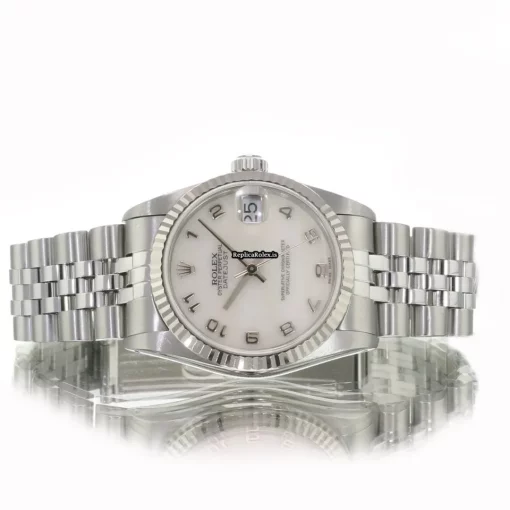 Mind-boggling Replica Rolex Lady-datejust 68274 Caliber 2135 Automatic Movement 31x30mm Steel Case Womens Watch - Image 5