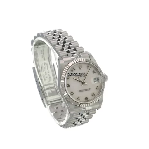 Mind-boggling Replica Rolex Lady-datejust 68274 Caliber 2135 Automatic Movement 31x30mm Steel Case Womens Watch - Image 8