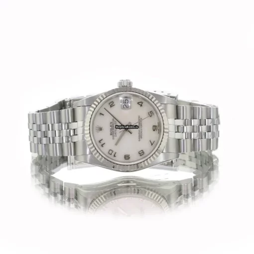 Mind-boggling Replica Rolex Lady-datejust 68274 Caliber 2135 Automatic Movement 31x30mm Steel Case Womens Watch - Image 9