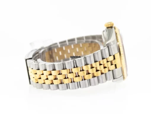 Fantastic Fake Rolex Datejust 16233 Caliber 3135 Automatic Movement 36mm Gold/steel Case Mens/unisex Watch - Image 10