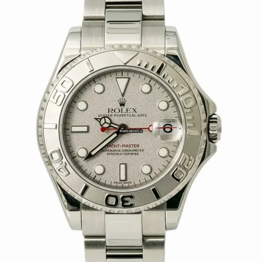 Mind-boggling Replica Rolex Yacht-master 168622 Automatic Movement 38mm Steel Case Womens Watch - Image 4
