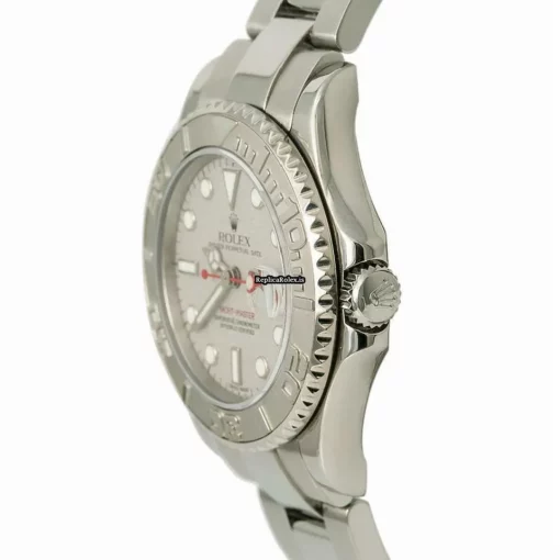 Mind-boggling Replica Rolex Yacht-master 168622 Automatic Movement 38mm Steel Case Womens Watch - Image 5