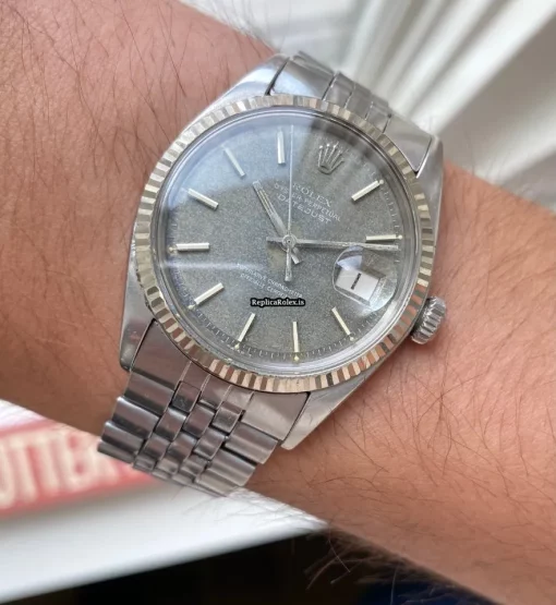 Design Fakes Rolex Datejust 1601 Caliber 1570 Automatic Movement 36mm Steel Case Mens/unisex Watch - Image 11