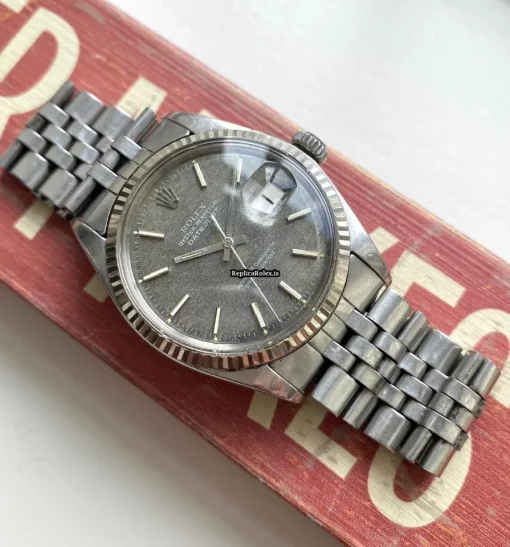 Design Fakes Rolex Datejust 1601 Caliber 1570 Automatic Movement 36mm Steel Case Mens/unisex Watch - Image 2