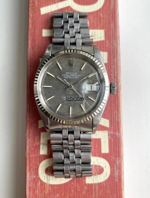 Design Fakes Rolex Datejust 1601 Caliber 1570 Automatic Movement 36mm Steel Case Mens/unisex Watch - Image 3