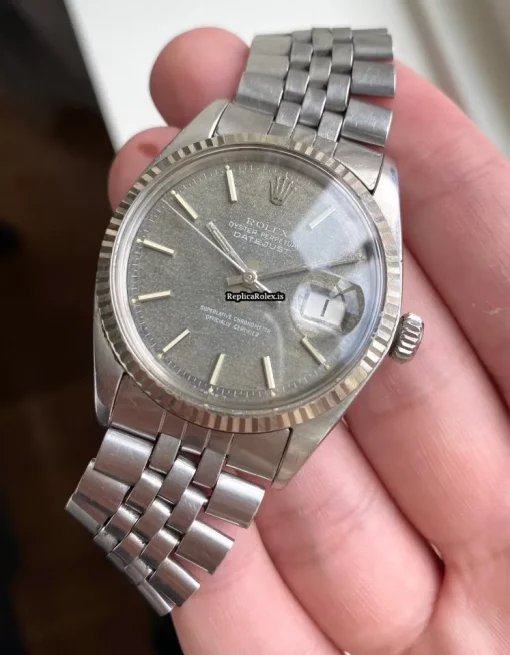 Design Fakes Rolex Datejust 1601 Caliber 1570 Automatic Movement 36mm Steel Case Mens/unisex Watch - Image 5