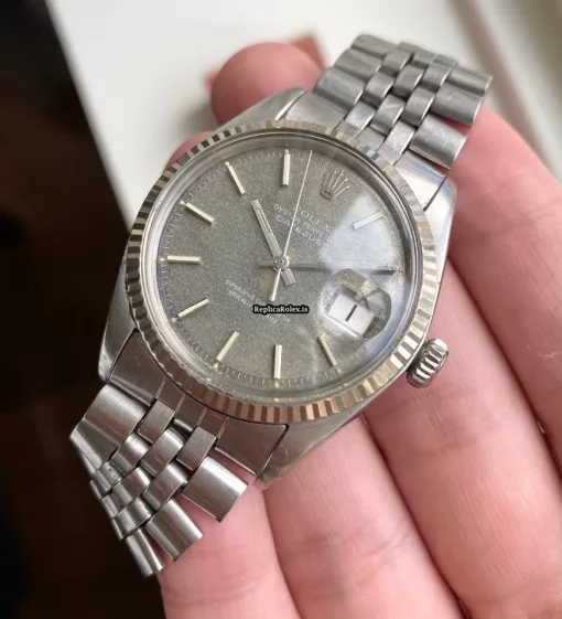 Design Fakes Rolex Datejust 1601 Caliber 1570 Automatic Movement 36mm Steel Case Mens/unisex Watch - Image 6