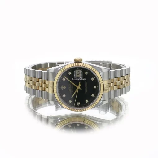 Excellent Replica Rolex Datejust 16233 Caliber 3135 Automatic Movement 36mm Gold/steel Case Mens/unisex Watch - Image 12