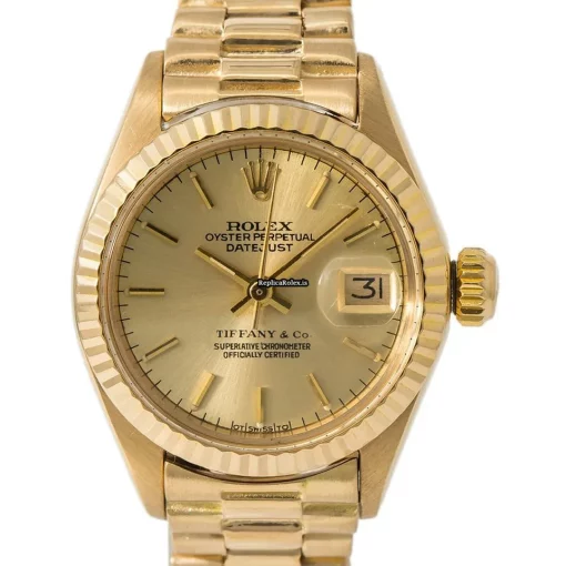 Lovely Replica Rolex Lady-datejust 6917 Automatic Movement Womens Watch - Image 4